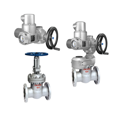 Chinese Gate Valve Body AUMA SA Multi-turn Electric Control Valve Actuators with GST Spur Gearboxes