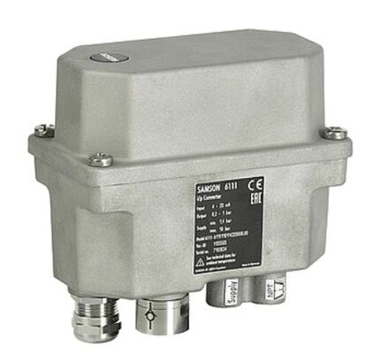 SAMSON IP Преобразователь 6111 6116 6126 для нефтеперерабатывающих заводов Металлургия Производство бумаги Промышленность очистки воды