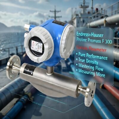 Измерение промышленных потоков E+H Endress Hauser Promass F300 Mass Coriolis Flow Meter