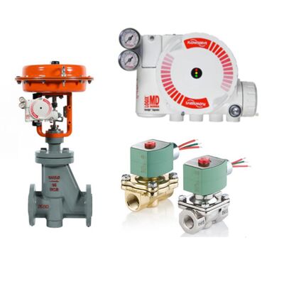 Flowserve Logix 3200MD Цифровой позиционирующий клапан HART Smart Control с электродинамическими клапанами ASCO
