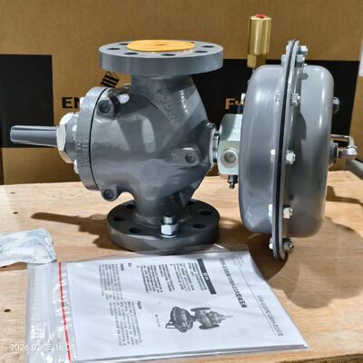 Регулятор Fisher 1190 Газовый защитный клапан низкого давления Пилотный редукционный клапан для монтажа на салазках