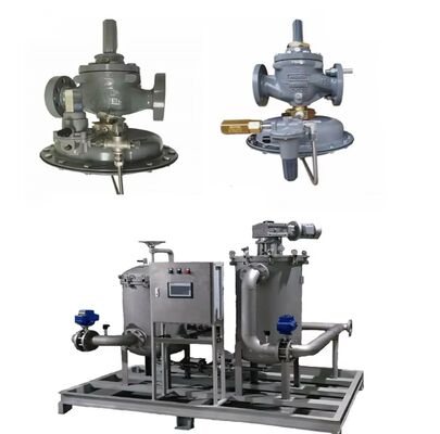 Редукционный клапан давления газа EMERSON Fisher 1098EGR фланцевого типа и регулятор 63EG-98HM для газовой установки управления потоком природного газа