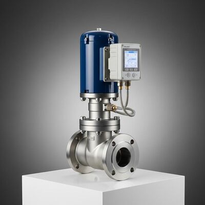 Lanlin Pneumatic Single Seat Control Valve with Valmet Me-tso Neles ND7000 Series Smart Valve Positioner