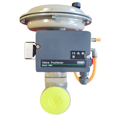 Позиционер клапана Fisher 3660/3661 с фильтр-регулятором 67CFR для пневматических регулирующих клапанов — электропневматический позиционер, 4-20 мА, нержавеющая сталь. Диапазон температур от -40°C до 85°C