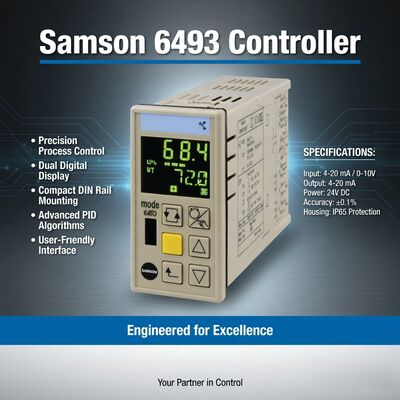 Samson Process Control Unit Samson Controller 6493 компактный контроллер для установки панелей