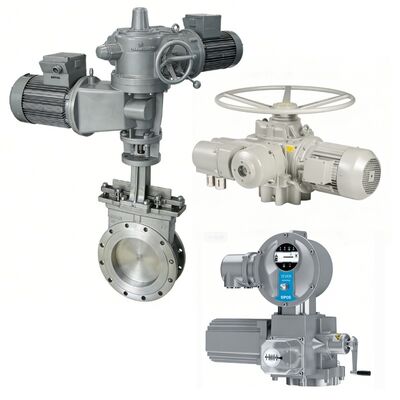 SIPOS M76348 Electric Actuator CNNC SUFA Electric Knife Gate Valve Thermal Power Water Treatment