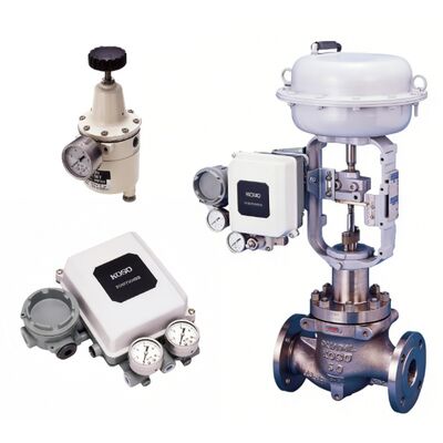 KOSO 510D гидравлический регулирующий клапан с гильзой EP800 позиционер PRF300 фильтр-регулятор для нефтегазопроводов