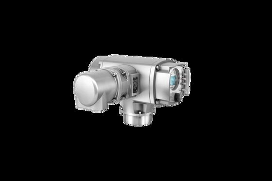 Тройной эксцентриковый дисковый затвор CHUANYI VBJG 600001 с электроприводом AUMA SA SQ Series для регулирования потока