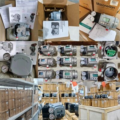 New and Reliable Pnuematic Control Valve Spiraxsarco and FISH-ER Regulator 67DFR and Controller DVC2000 3582I and Masoneilan Positioner SVI2