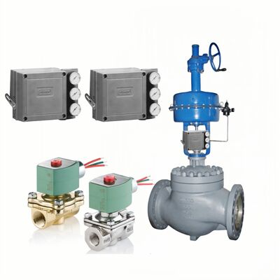 Эмерсон Фишер 3582 Электропневматический односторонний позиционер клапана с электромагнитными клапанами ASCO