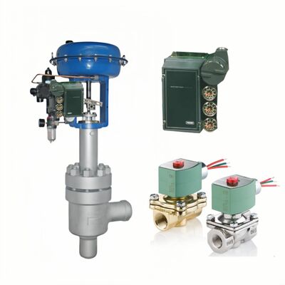 Emerson Fisher 3600 серия 3620J электропневматический клапан позиционировщик с ASCO соленоидными клапанами