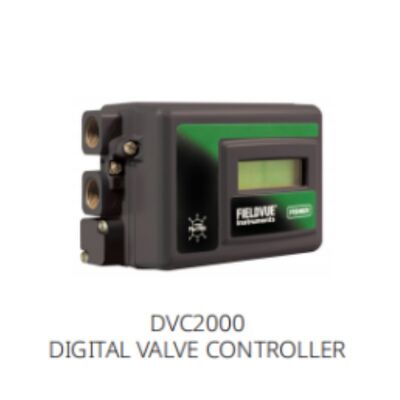 FiSher 2052 Spring and Diaphragm Rotary Actuator with DVC6200 Positioner for Oil Gas