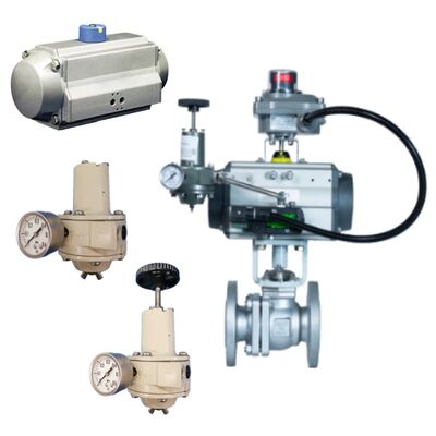 KOSO 6300RC Пневматический вращающийся приводящий механизм нефтехимический трубопровод природного газа промышленный