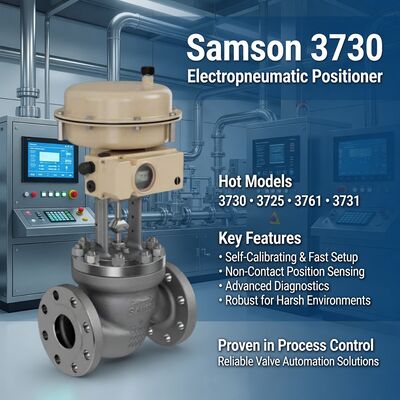 Новый оригинальный Германия Samson клапан позиционирующий поставщик Samson 3730-3 3730-4 3730-6 3725 4763 3766