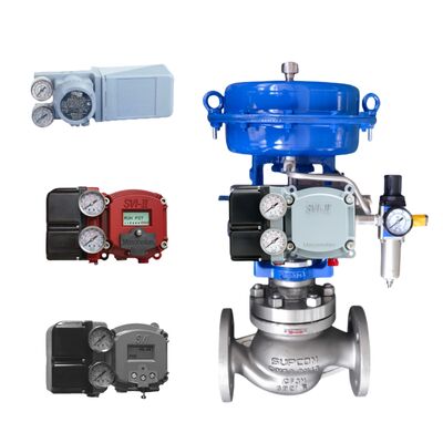 Spiraxsarco Pneumatic Control Valve and Masoneilan SVI2 Control Valve Positioner and Reliable 4700E Electro-pneumatic Controller and FOXBORO Positioner SRD991