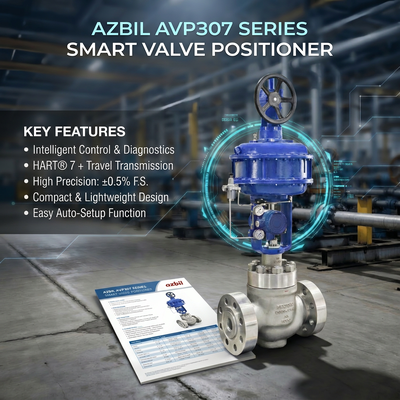 Azbil AVP307 Digital HART Electro Pneumatic Control Valve Positioner F-isher 67C 67D Фильтр регулирующий клапан