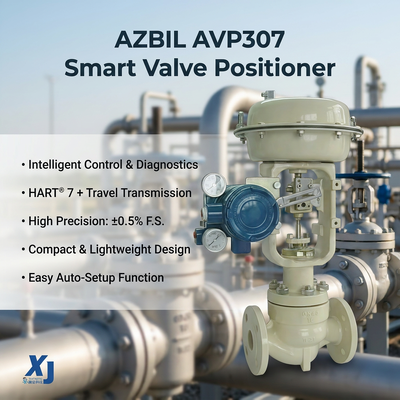 Azbil AVP307 HART Digital Electro Pneumatic Control Valve Valve Positioner Пилотный клапан Регулятор фильтра воздуха