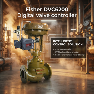 F-isher DVC6200 цифровой позиционировщик клапана FIELDVUE HART Управление умным позиционировщиком клапана с ASCO 2-сторонним соленоидным клапаном