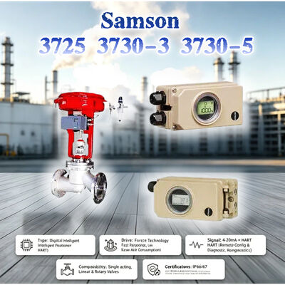 Новый Samson 3725 3730-3 3730-5 высокоточный электропневматический позиционер клапана промышленный регулирующий клапан пара