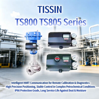 Новый OEM Tissin TS800 TS805 серия умный клапан позиционировщик HART цифровой клапан позиционировщик управления