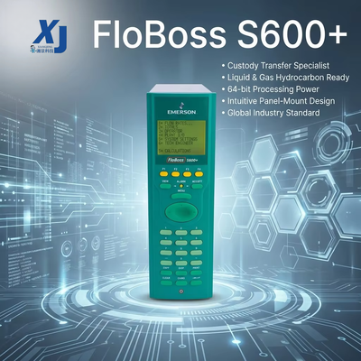 Калькулятор потока FloBoss S600+ Компьютер промышленных потоков Хранилище передачи газа Контроллер потока жидких процессов