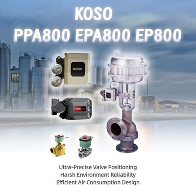 Горячая продажа Оригинальный OEM KOSO высокоточный электропневматический умный клапан позиционировщик PPA800 EPA800 EP800