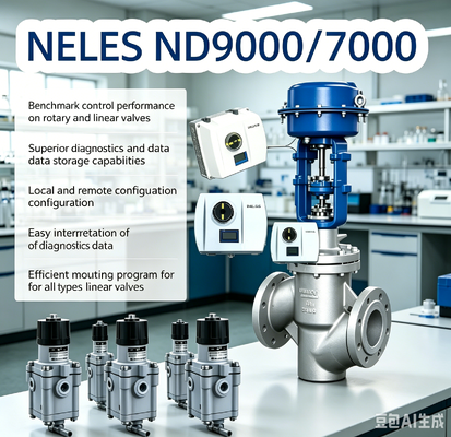 Neles Valmet Me-tso ND7000 ND9000 Пневматический умный цифровой диспетчер клапана