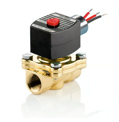 ASCO 210 серии 2 Way Brass Solenoid Valve Pilot работающий нормально закрытый Управление водо-воздушным газом