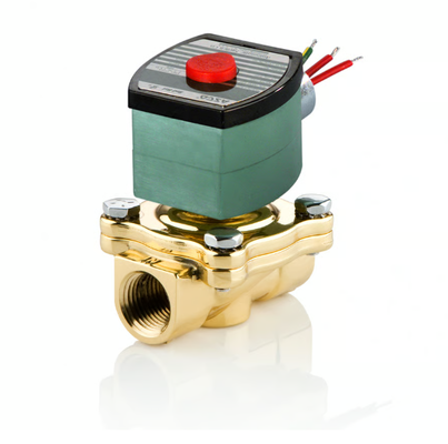 ASCO 210 серии 2 Way Brass Solenoid Valve Pilot работающий нормально закрытый Управление водо-воздушным газом