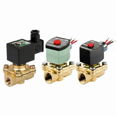 ASCO 210 серии 2 Way Brass Solenoid Valve Pilot работающий нормально закрытый Управление водо-воздушным газом