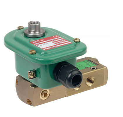 ASCO 551 Series 5 2 Way Pneumatic Solenoid Spool Valve Rotary Actuator Control Industrial Automation Systems