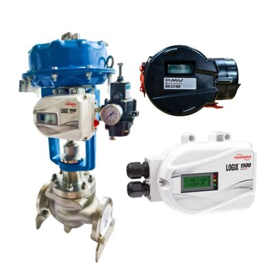 Flowserve Logix 1500 Digital Valve Positioner with HART Communication IP66/NEMA 4X Enclosure and 4–20 mA DC Input