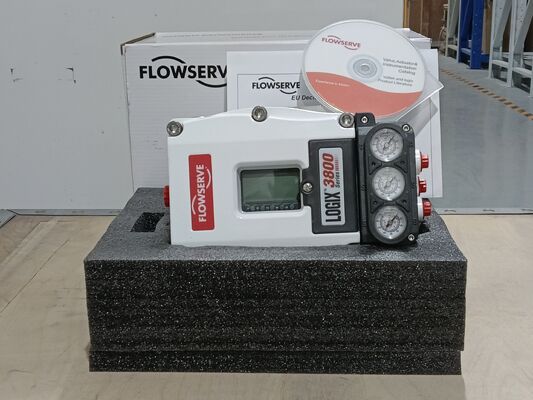 Высокоточный цифровой позиционер клапана Flowserve Logix 3800 3800E, надежные детали регулирующего клапана на складе