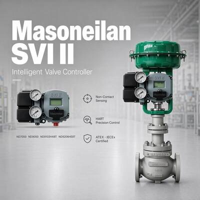 Masoneilan SV II AP Усовершенствованный цифровой позиционирующий клапан SVI2-21123111