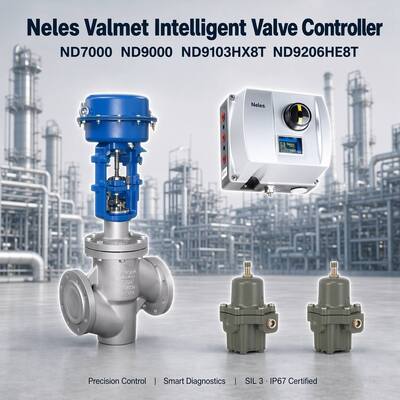 Совершенно новый Neles Valmet Me Tso ND7000 ND9000 ND9103HX8T ND9206HE8T Пневматический умный цифровой диспетчер клапана