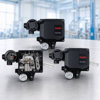 TISSIN TS600L Пневматический позиционирующий клапан 4 20mA IP66 Нефть Газ Химическая Энергия Вода Промышленный Актуатор