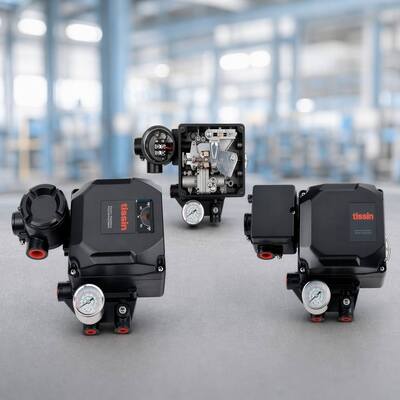 TISSIN TS600R Поворотный электропневматический клапан Позиционер 4 20 мА IP66 Управление приводом из литого алюминия