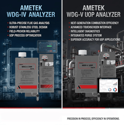 Ametek WDG-IV UOP Анализатор циркониевого кислорода Анализатор технологических газов Промышленный анализатор процессов
