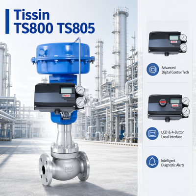 Цифровой позиционер клапана Tissin TS800 TS805 Series Smart Valve Positioner HART