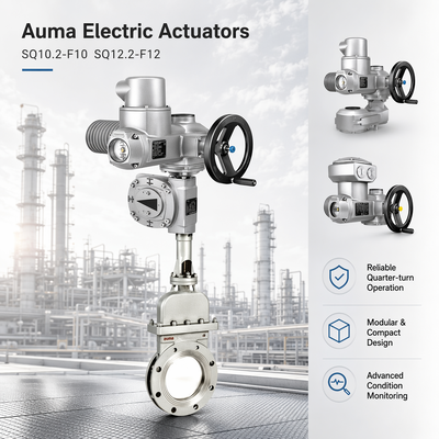 Высокопроизводительные промышленные электрические приводы Auma SQ10.2-F10 SQ12.2-F12 универсальная замена