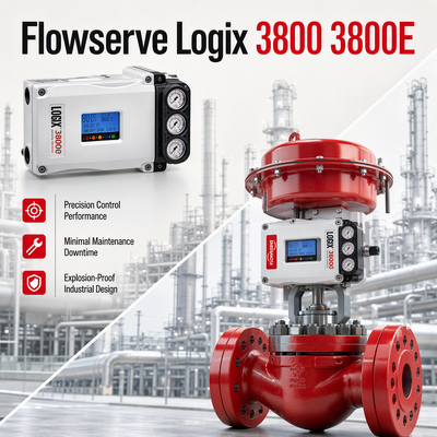 Совершенно новый Flowserve Logix 3800 3800E Цифровой позиционировщик клапана