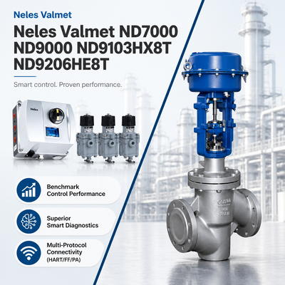 Умный пневматический цифровой позиционер клапана Neles Valmet ND7000 ND9000 ND9103HX8T ND9206HE8T для нефтехимической, нефтяной и газовой промышленности