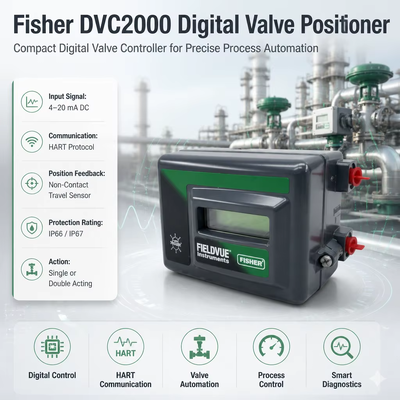 Fieldvue HC DVC2000 однодействующая обратная связь низкого давления цифровой позиционировщик клапана