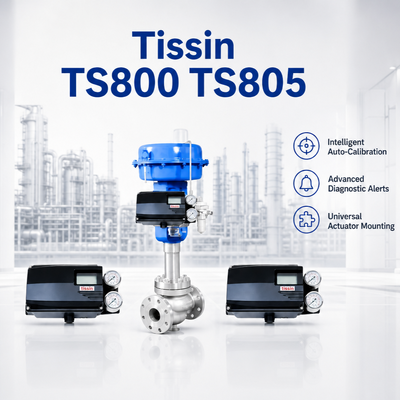 Новый Tissin TS800 серии TS805 умный клапан позиционировщик HART цифровой клапан позиционировщик управления