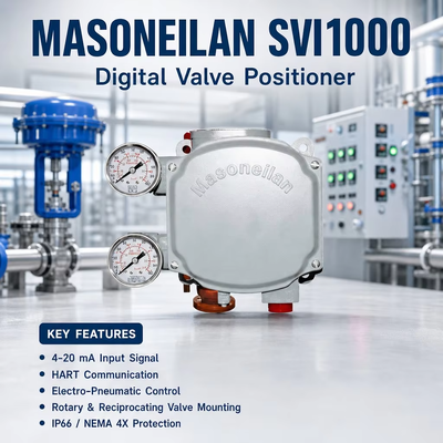 Цифровой контроллер клапана Masoneilan SVI1000 HART Электропневматический позиционер клапана
