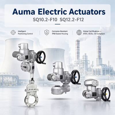 AUMA SA SQ Modulating Electric Actuator Intelligent Valve Actuator High Precision for Pipeline & Power Plant Automation