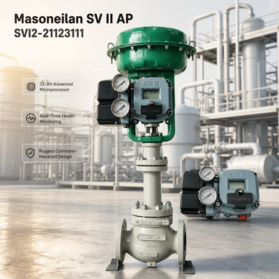 Masoneilan SVI II AP Цифровой позиционирующий клапан SVI2 21123111 HART Умный позиционирующий клапан Пневматический клапан