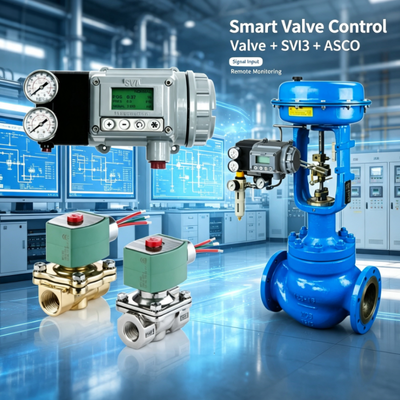 Masoneilan SVI3 Цифровой позиционирующий клапан HART Advanced Diagnostics SmartRecovery Высокая точность управления