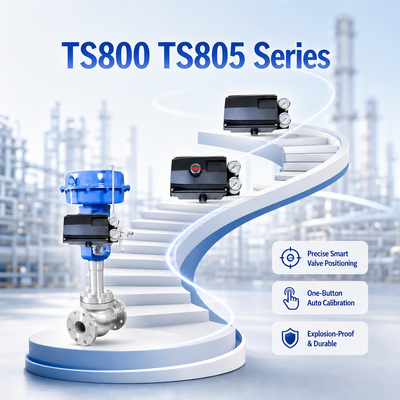 TS800 TS805 Серия интеллектуальных позиционеров клапанов для регулирующих клапанов