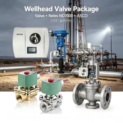 Интеллектуальный цифровой контроллер клапана Valmet Me-sto Neles ND7000 с электромагнитным клапаном ASCO для управления технологическими процессами